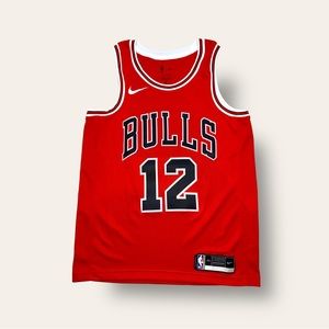 Chicago Bulls #12 Ayo Dosunmu Nike NBA Swingman Home Jersey Size Medium